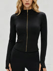 Golden Zipper Black