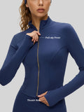 Kivri Athletic Zip-Up Jacket — Slim Fit, Built to Move