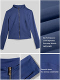 Kivri Athletic Zip-Up Jacket — Slim Fit, Built to Move